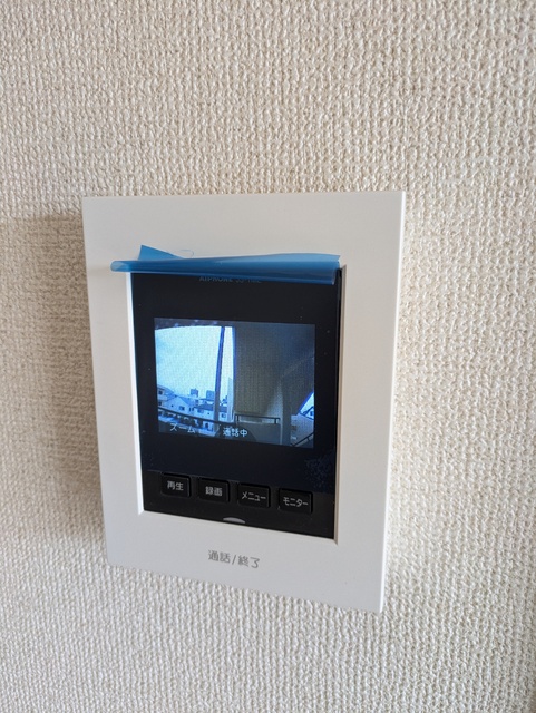 セキュリティ　安心・安全ＴＶモニター付きのドアホン