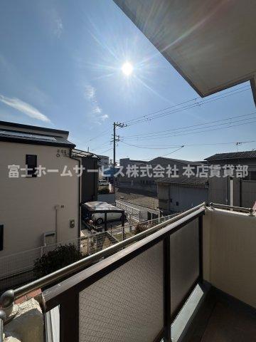 眺望　2面バルコニー　和室側