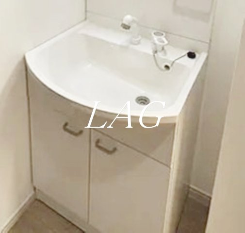 洗面設備　洗面台です。