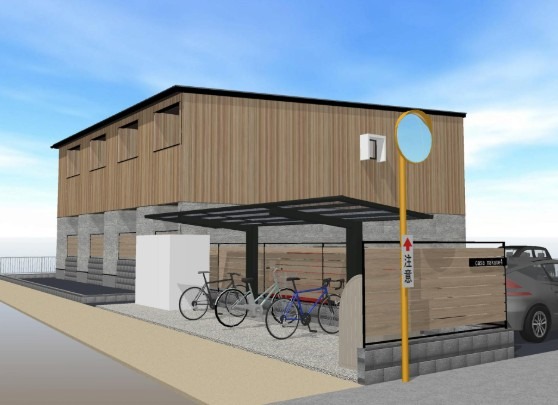 建物外観　完成予想図です