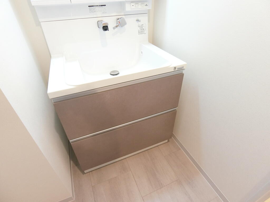 洗面設備　独立洗面です