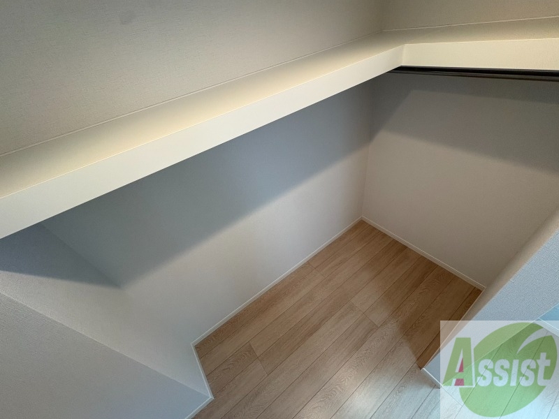 収納　幅が広くたっぷり収納できるクローゼットです！