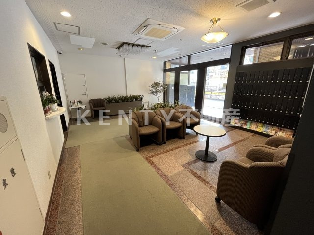 ロビー　清潔なロビーです