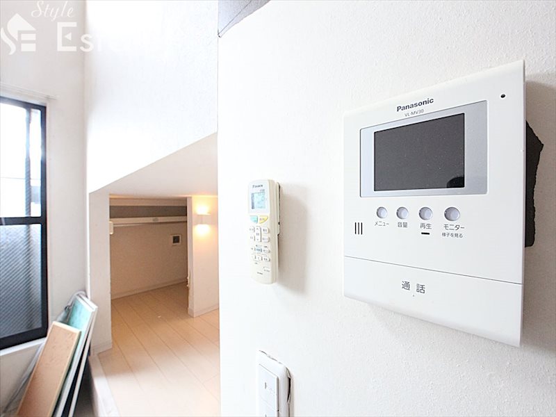 セキュリティ　モニター付きインターホン