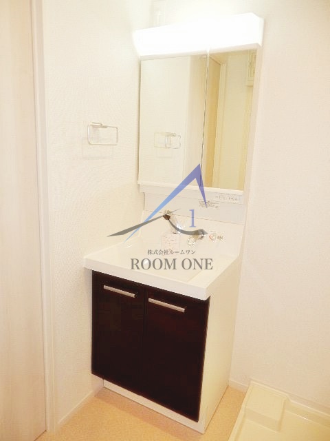 洗面設備　洗面台です。
