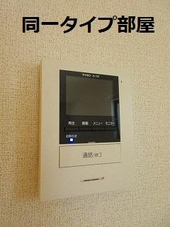 セキュリティ　カメラ付インターホン（イメージ）
