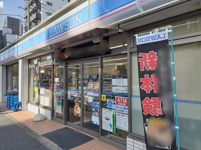 コンビニ　ローソン　新馬場南口店（コンビニ）まで340m