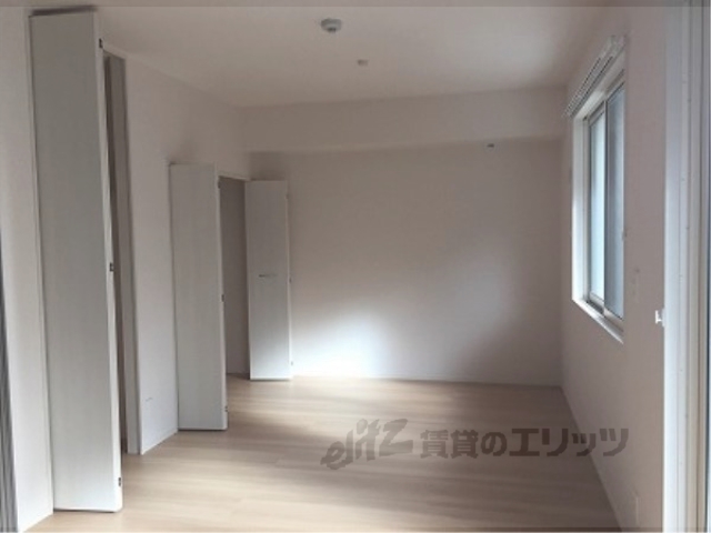 居室・リビング　建築中