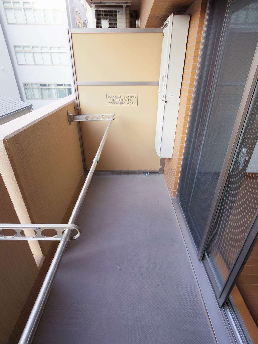 バルコニー　エステムコート心斎橋EASTエリジオン