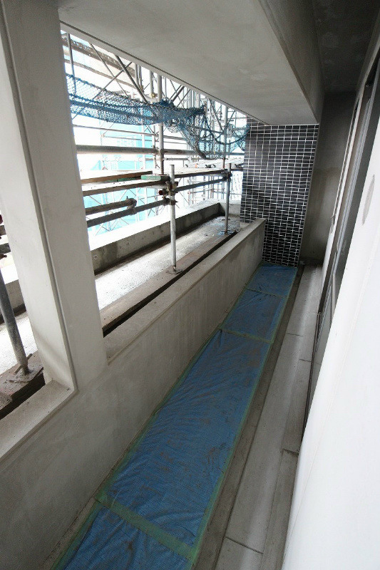 バルコニー　日当たり良好