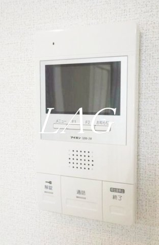セキュリティ　モニター付きインターホンです。