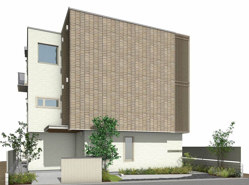 建物外観　完成予想図