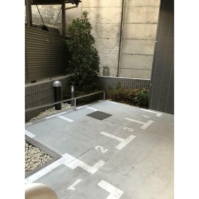 駐車場　2018年1月撮影