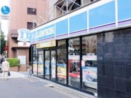 コンビニ　ローソン新宿水道町店（コンビニ）まで421m