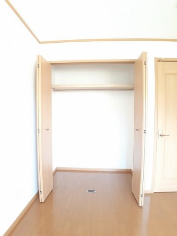 収納　たっぷりとした収納スペースです