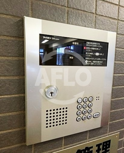 セキュリティ　グランパシフィック難波元町　オートロック