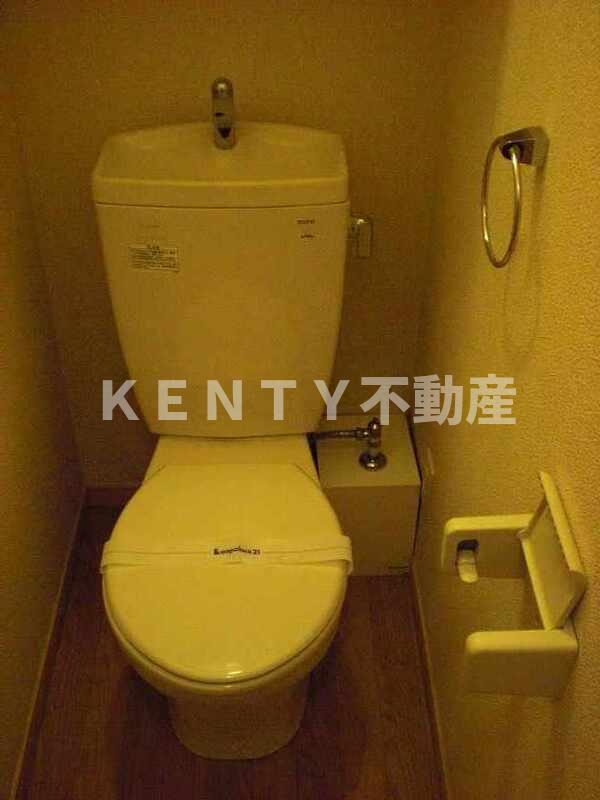 トイレ　ゆったりとした空間のトイレです