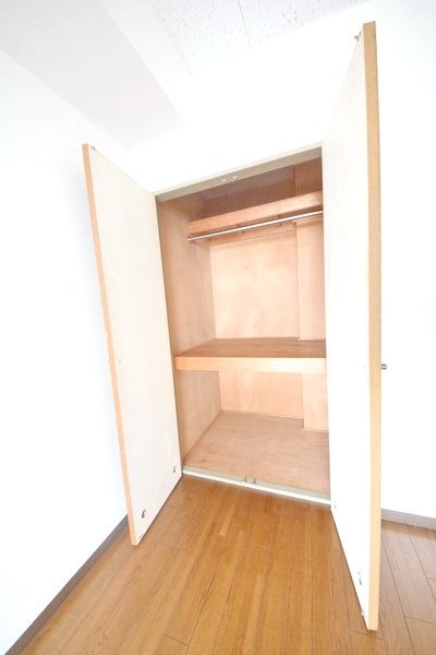 収納　同じ間取りの別部屋参考写真でございます。