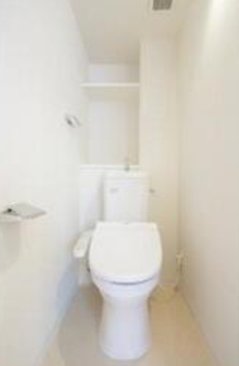 トイレ　ゆったりとした空間のトイレです