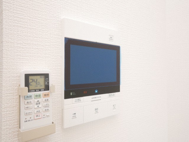 セキュリティ　モニター付きインターフォンです