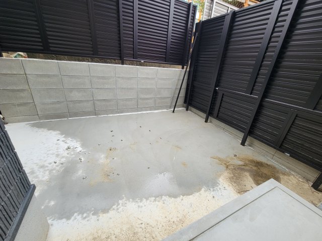 庭　お庭の付いた物件です