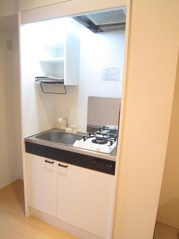 キッチン　1口コンロ設置済