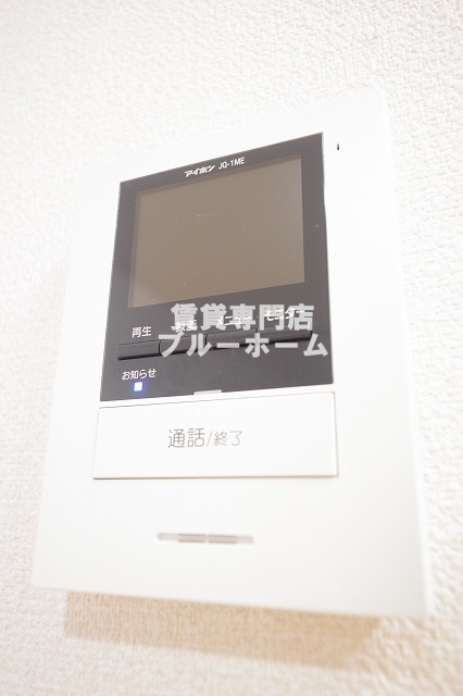 セキュリティ　モニター付きインターホン！