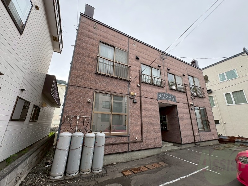 建物外観　札幌市東区北３１条東「メゾン中田」