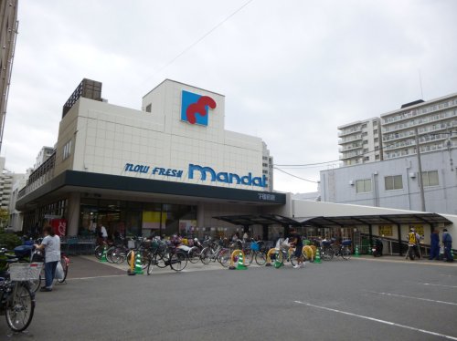 スーパー　万代 下新庄店（スーパー）まで579m