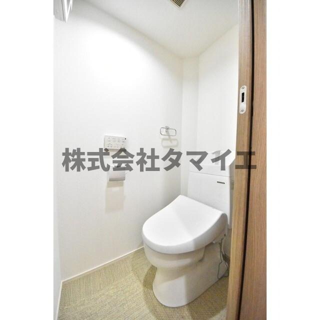 トイレ　ゆったりとした空間のトイレです