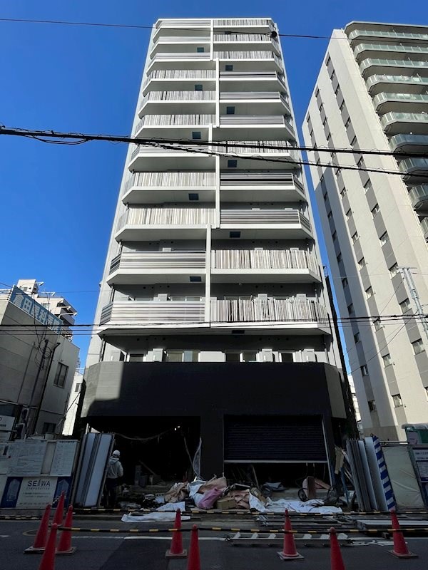建物外観　八王子駅徒歩7分のオートロック、エレベーター完備の新築マンシ