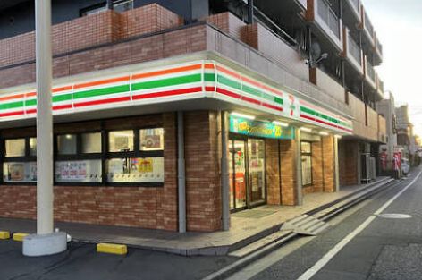 コンビニ　セブンイレブン 江戸川松江南店（コンビニ）まで200m