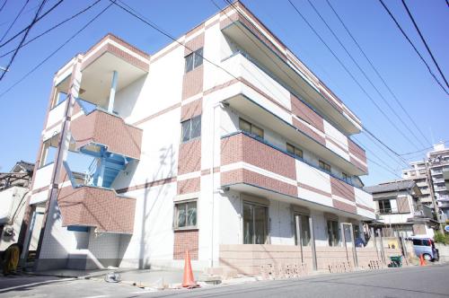 建物外観　タイル調の外観です