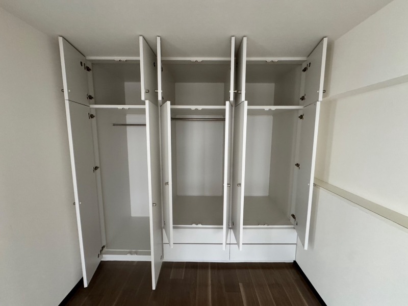 収納　収納もバッチリあるのでお部屋が片付きますよ！