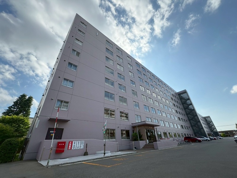 建物外観　札幌市北区新琴似８条「スカイハイツ麻生１号棟」
