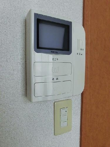 セキュリティ　モニター付きインターホン