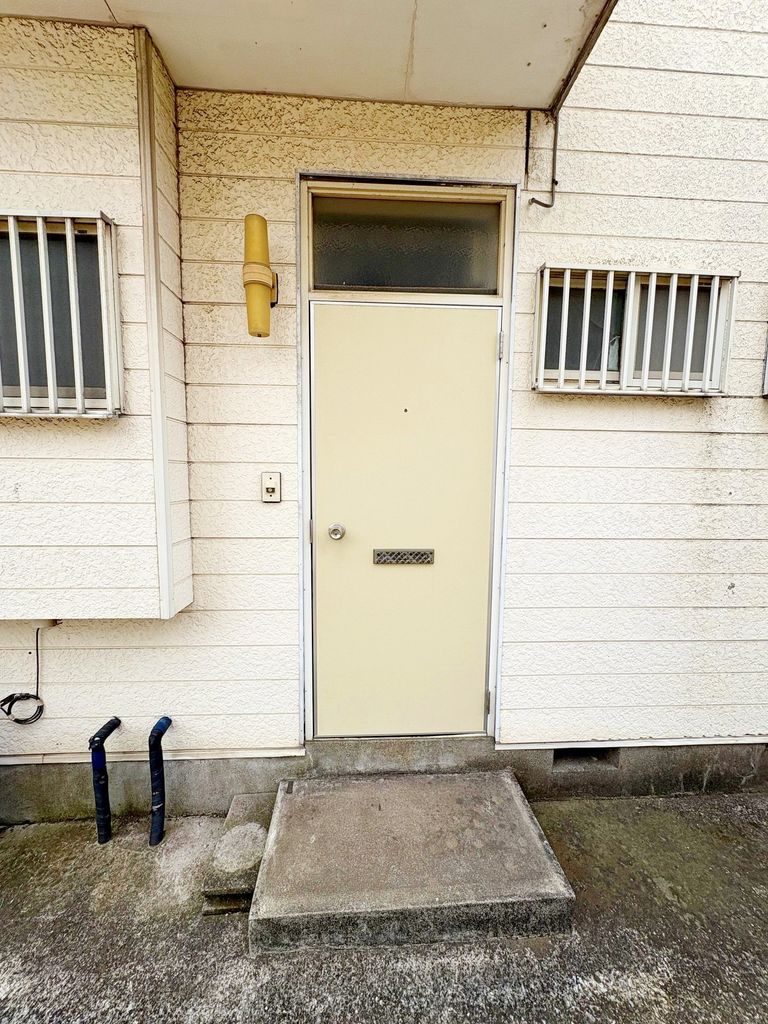 玄関　庭