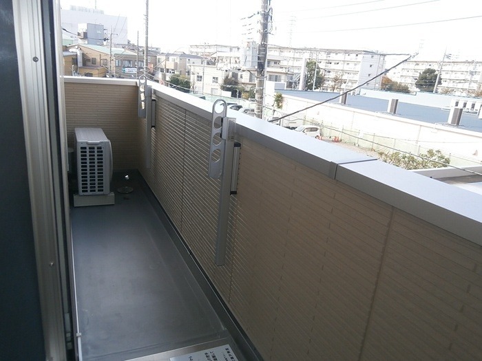 バルコニー　北側のバルコニーです☆