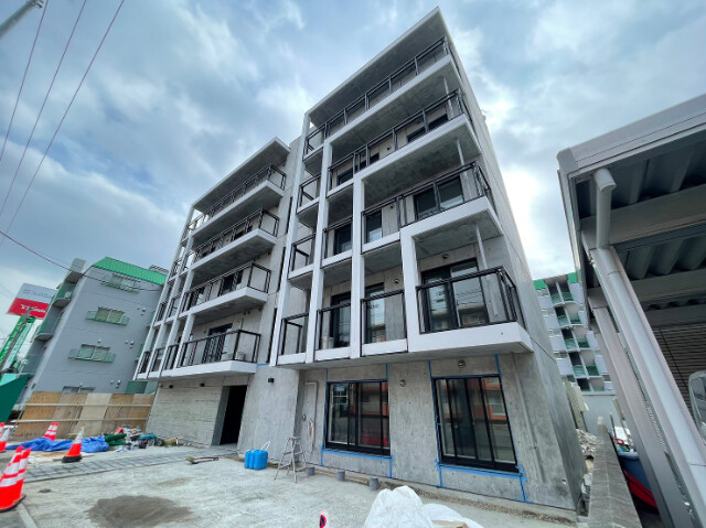 建物外観　札幌市西区八軒五条西「ラピスブラオ八軒」