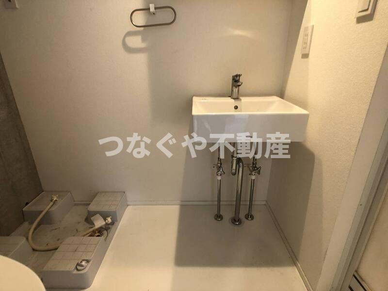 洗面設備　ラフィネ東雪谷