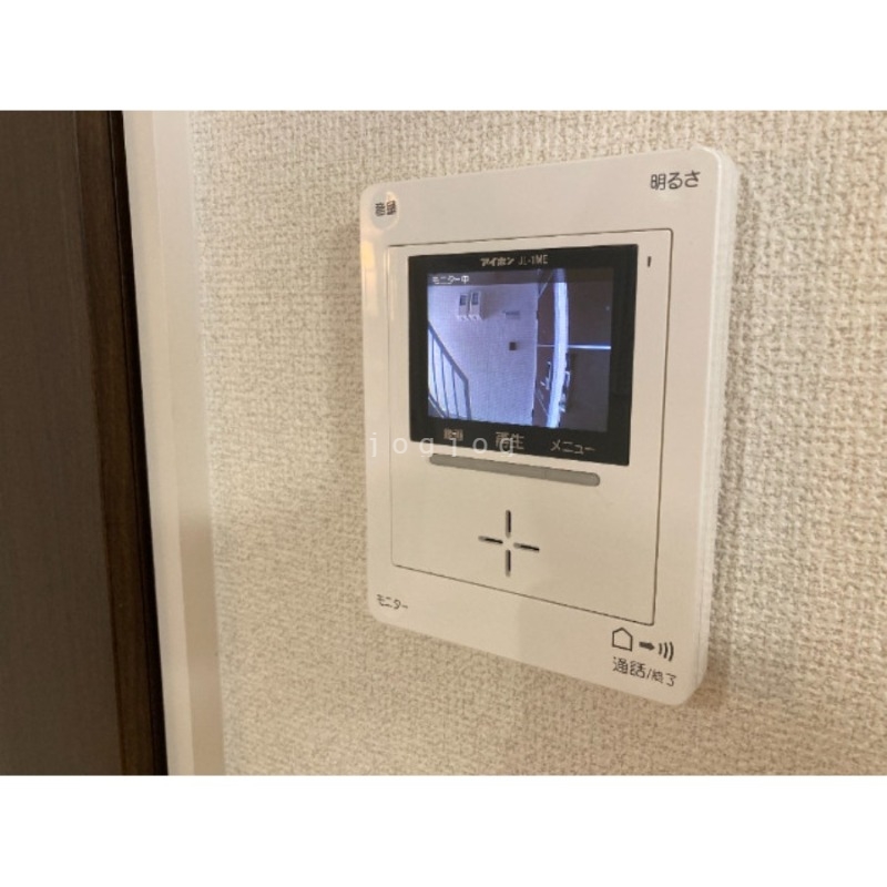 セキュリティ　モニター付きインターホンで来客確認も安心です！
