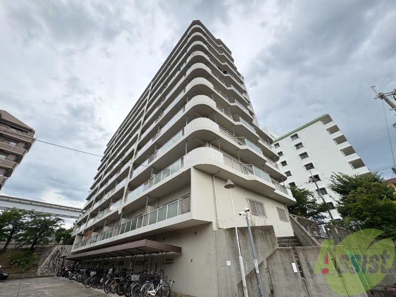 建物外観　豊中市刀根山「サンハイツ刀根山」
