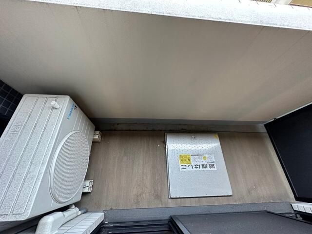 バルコニー　お洗濯にも便利なバルコニー付き