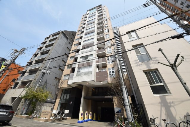 建物外観　ルクレ北堀江　エントランス