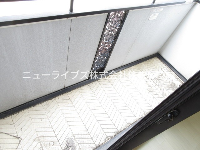 バルコニー　リフォーム中