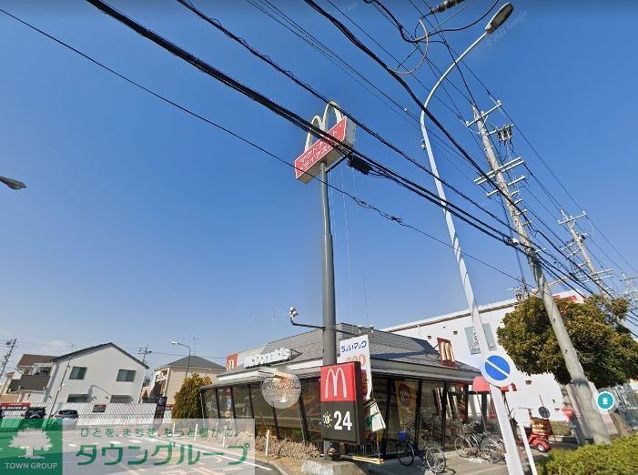 飲食店　マクドナルド中島新町店（飲食店）まで570m