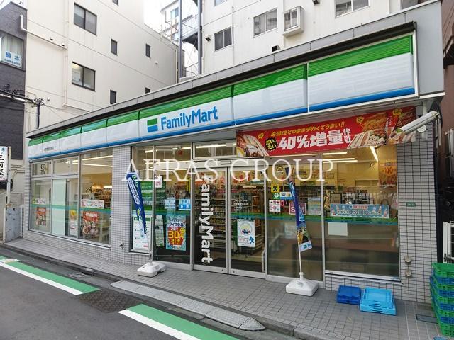 コンビニ　ファミリーマート 中野郵便局西店（コンビニ）まで74m