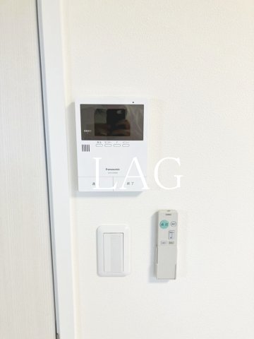 セキュリティ　モニター付きインターホンです。