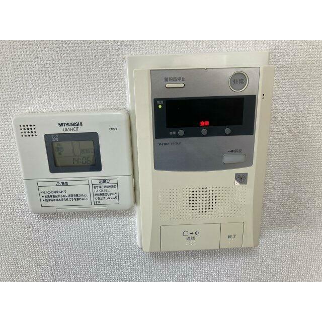 セキュリティ　来訪者の応対ができるインターホン