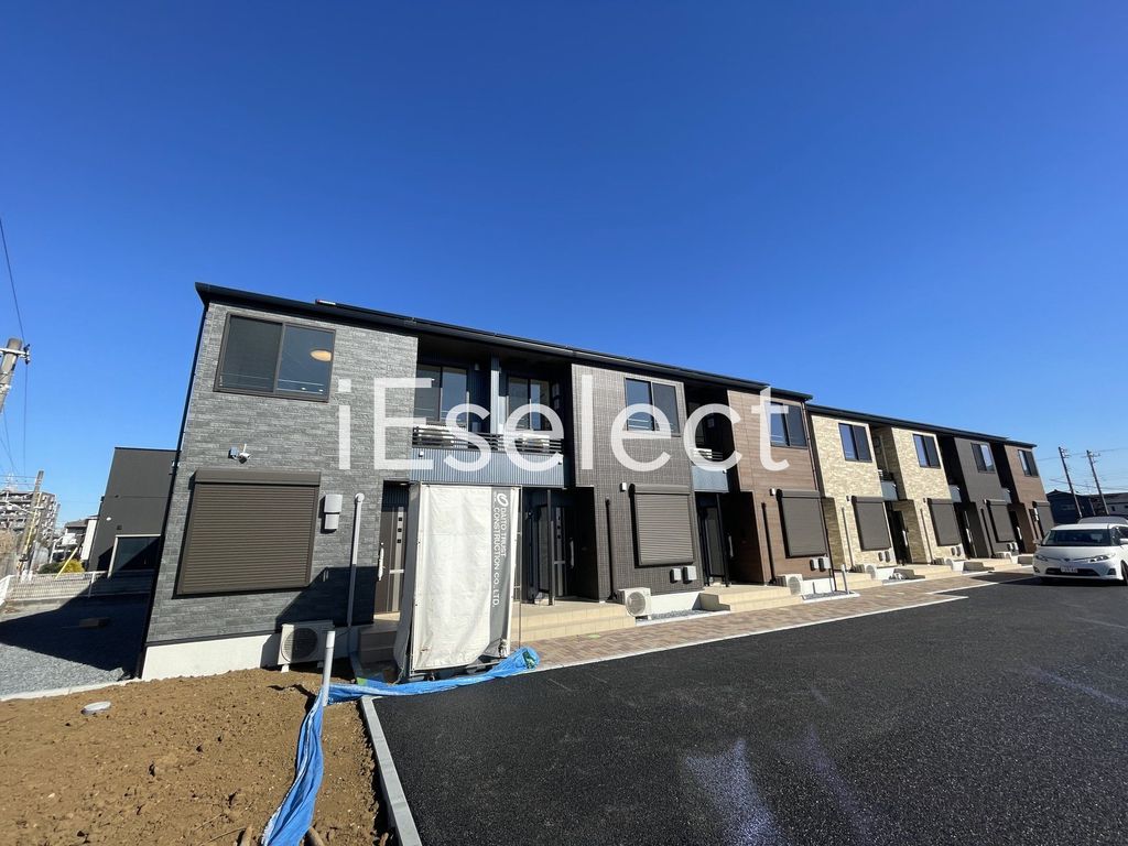 建物外観　2026年1月完成。ペットと一緒に住めるお部屋です。